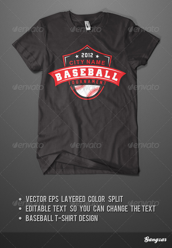 Baseball TShirt GraphicRiver